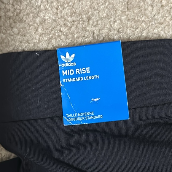 Adidas Mid Rise Leggings - Picture 4 of 4